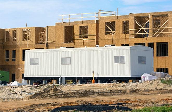 on-site mobile office rentals for construction projects in Harwood Heights